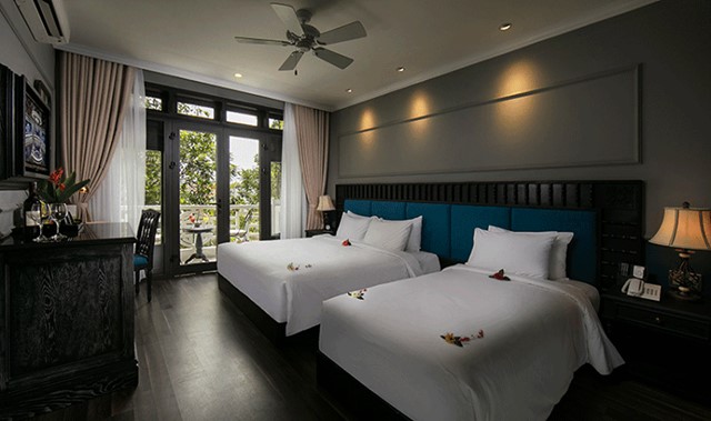 Phòng Deluxe Triple With City view