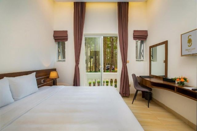 Phòng Deluxe Double Garden View