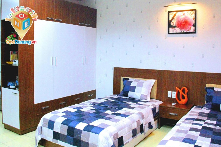 Căn hộ gia đình kiểu B có 2 cửa sổ