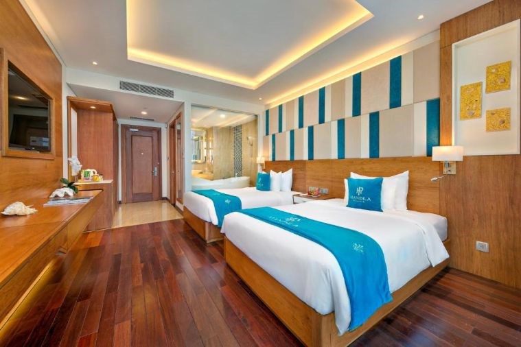 Phòng Deluxe Twin Ocean Front