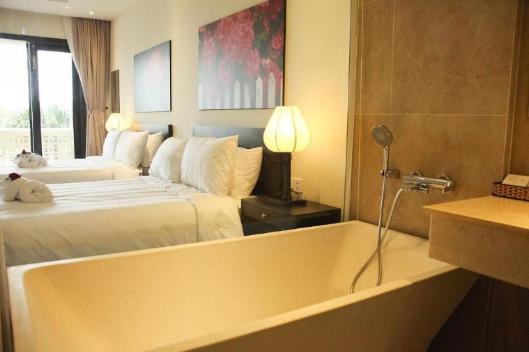 Phòng Deluxe Twin River View