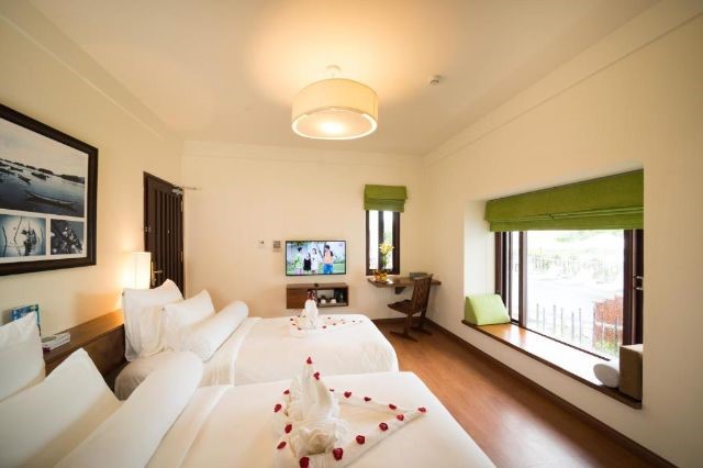 Phòng Deluxe Twin River view