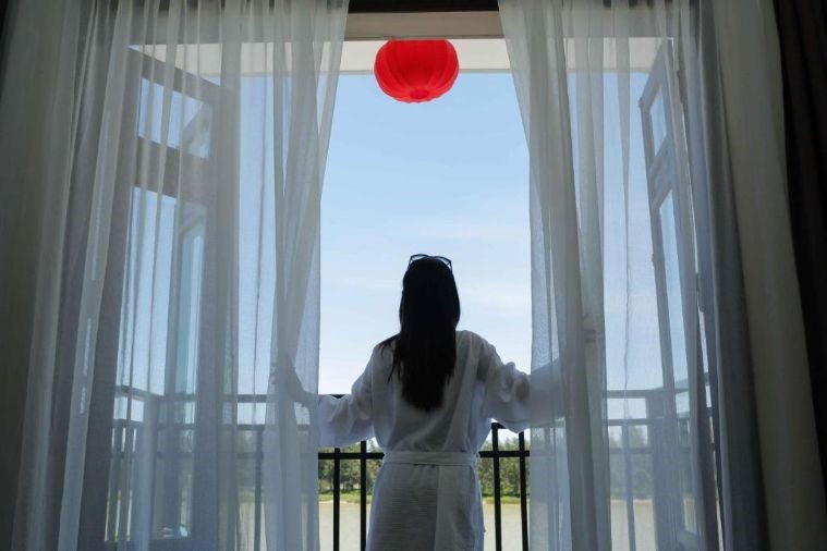 Phòng Deluxe Twin River view