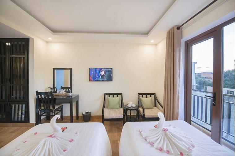Phòng Superior Twin With Balcony