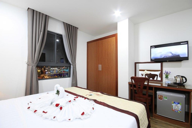 Phòng Deluxe Double  River view