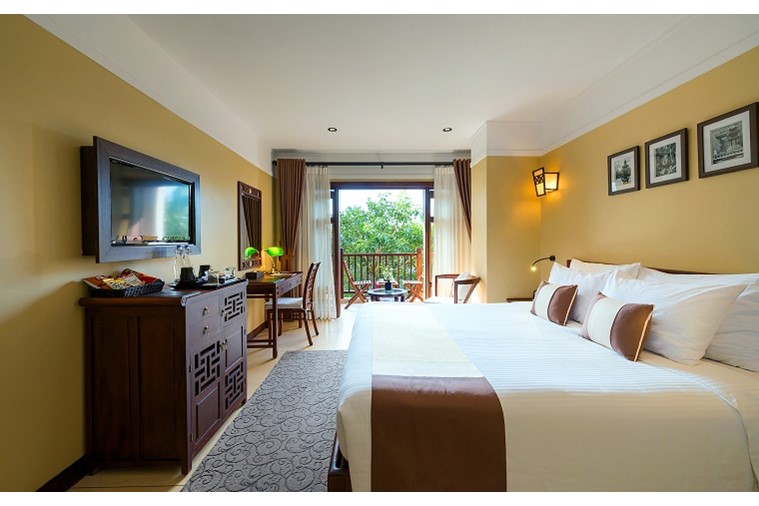 Phòng Deluxe Double Balcony