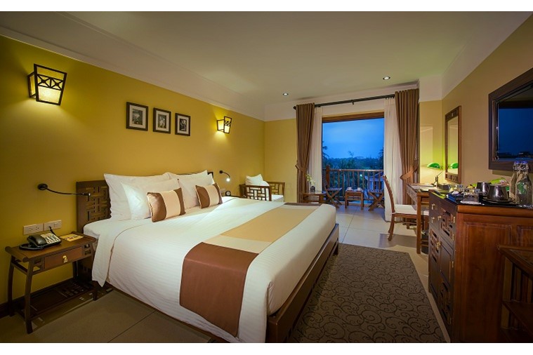 Phòng Deluxe Double Balcony
