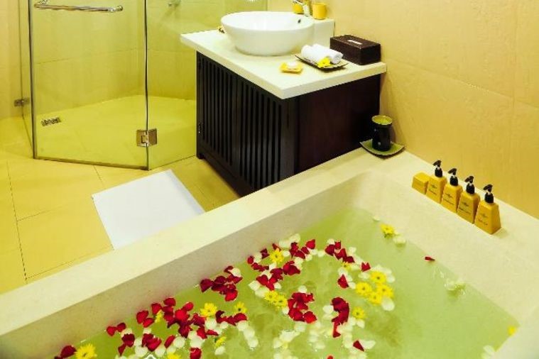 Phòng Deluxe Twin Garden View