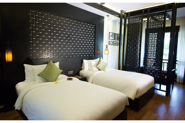 Phòng Bungalow Double Garden View With Balcony