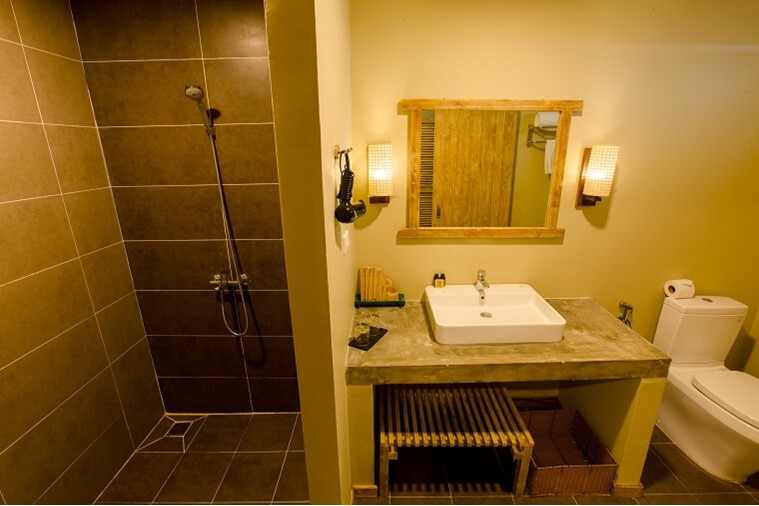 Phòng Deluxe Twin Garden View