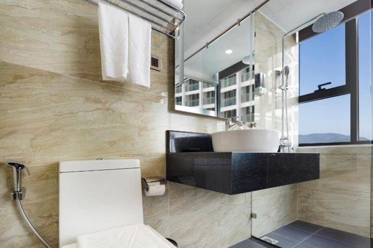 Phòng Deluxe Twin Sea View