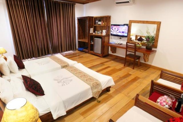 Phòng Luxury Twin Garden View