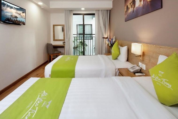 Phòng Deluxe Twin Junior Garden View