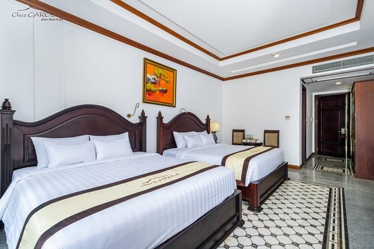 Phòng Deluxe Triple Garden view