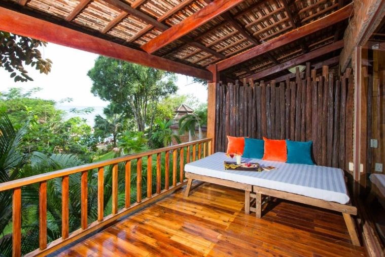 Phòng Bungalow Deluxe Ocean View