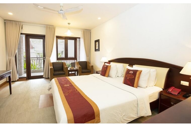 Phòng Deluxe Double Garden View