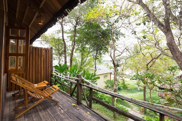  Bungalow With Partial Sea View