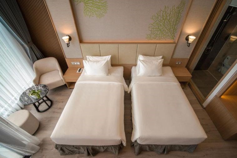 Phòng Deluxe with Sea View