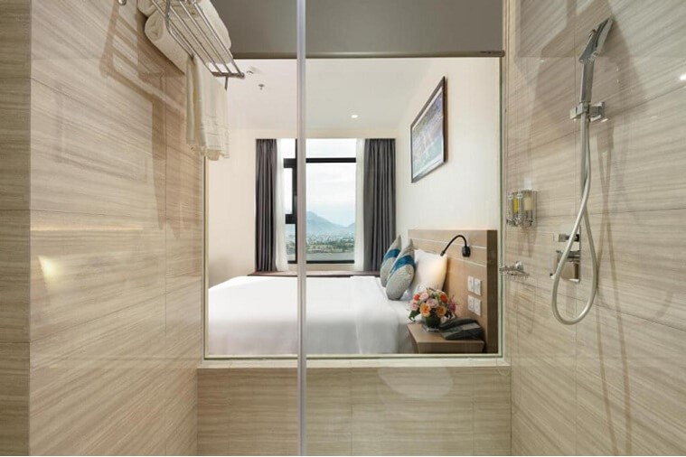 Phòng Deluxe Double City view