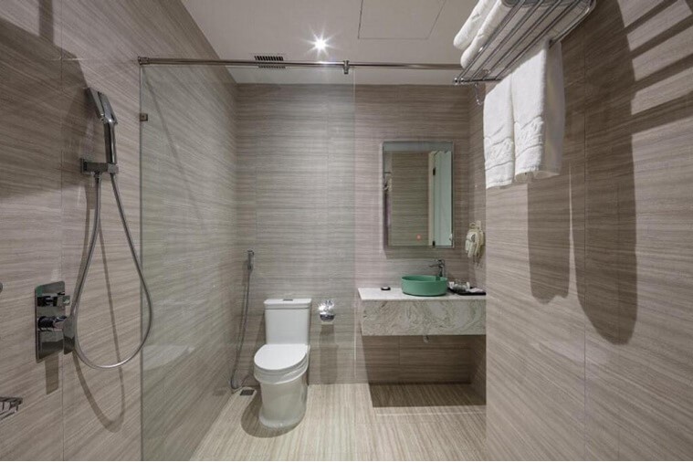 Phòng Deluxe Twin Sea view