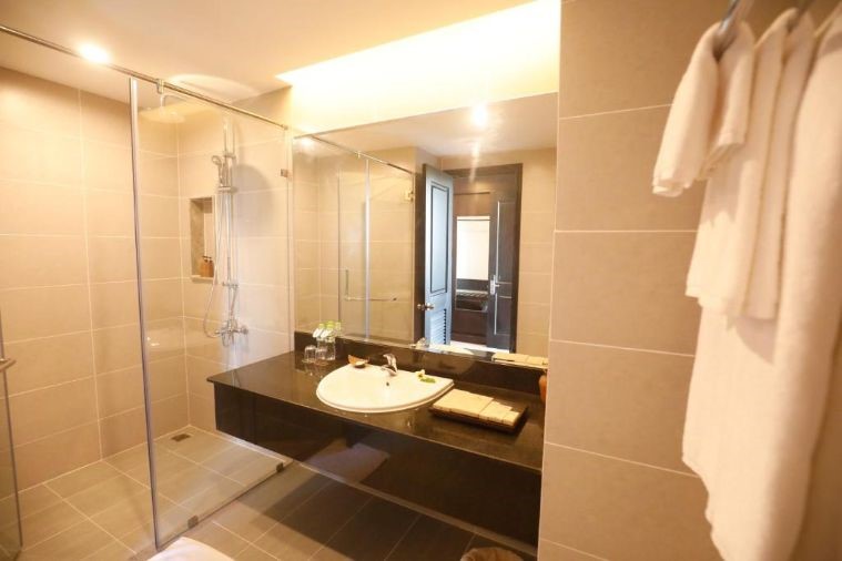 Phòng Deluxe Twin Hướng Vườn