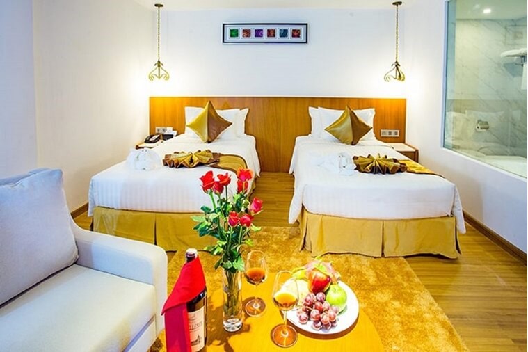 Phòng Deluxe Twin With Window