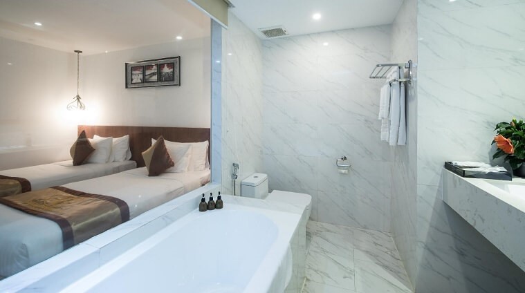 Phòng Deluxe Twin With Window