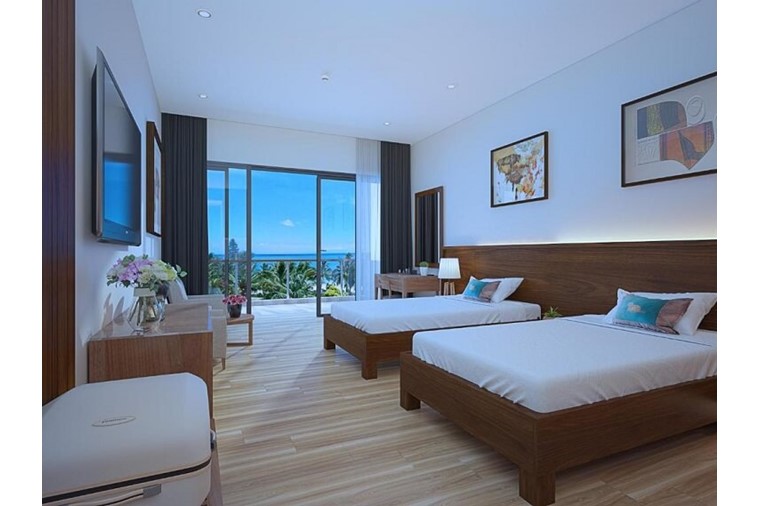 Phòng Grand Deluxe Twin Ocean View