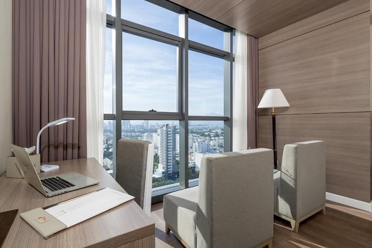 Phòng Deluxe City Twin