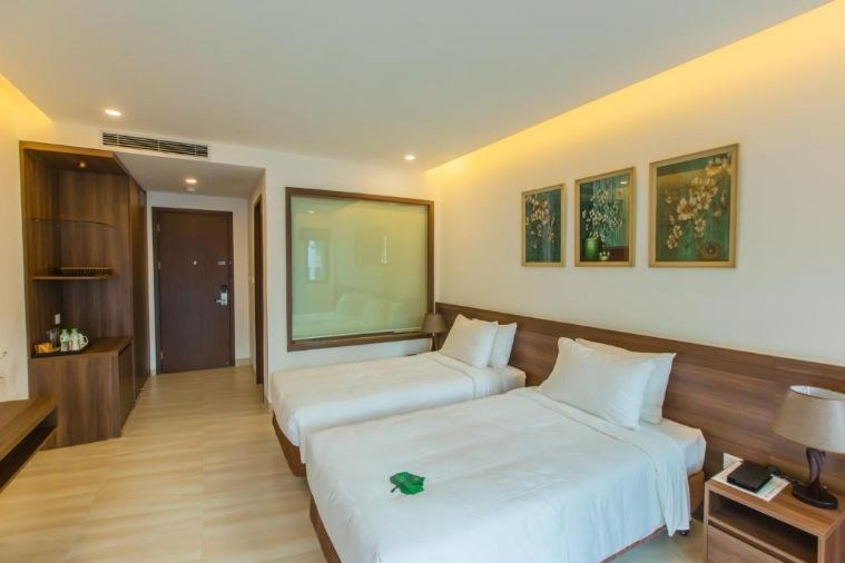 Phòng Premium Deluxe Twin Garden View
