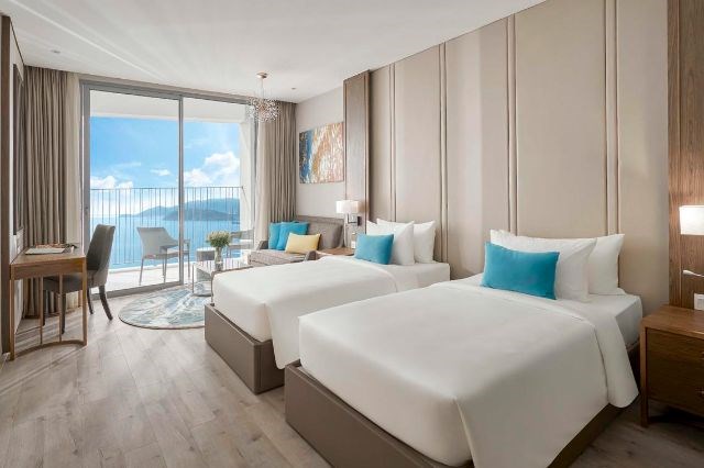 Phòng Deluxe Twin Ocean View