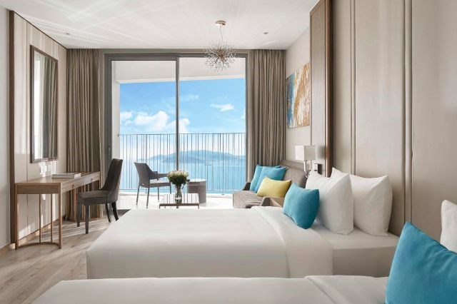 Phòng Deluxe Twin Sky Ocean View