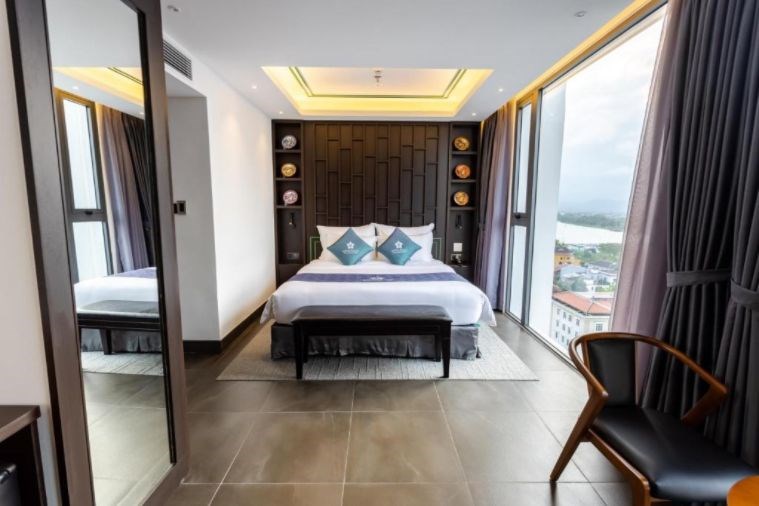 Phòng Deluxe Double River View