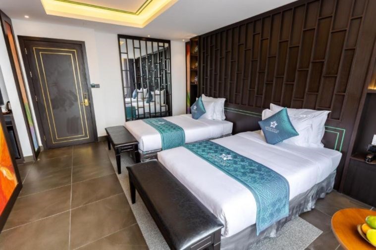 Phòng Deluxe Twin River view