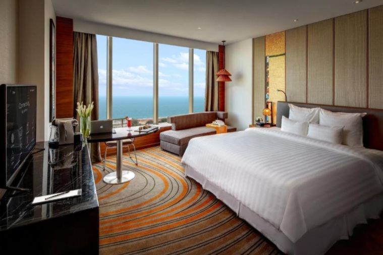 Phòng Deluxe Double Ocean View