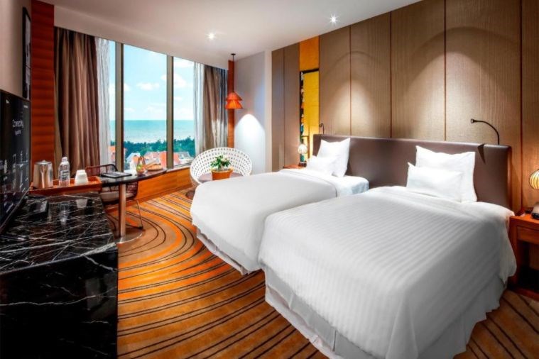 Phòng Deluxe Twin Ocean View