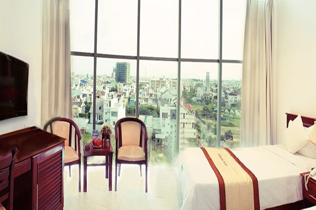 Phòng Executive Twin Frontview