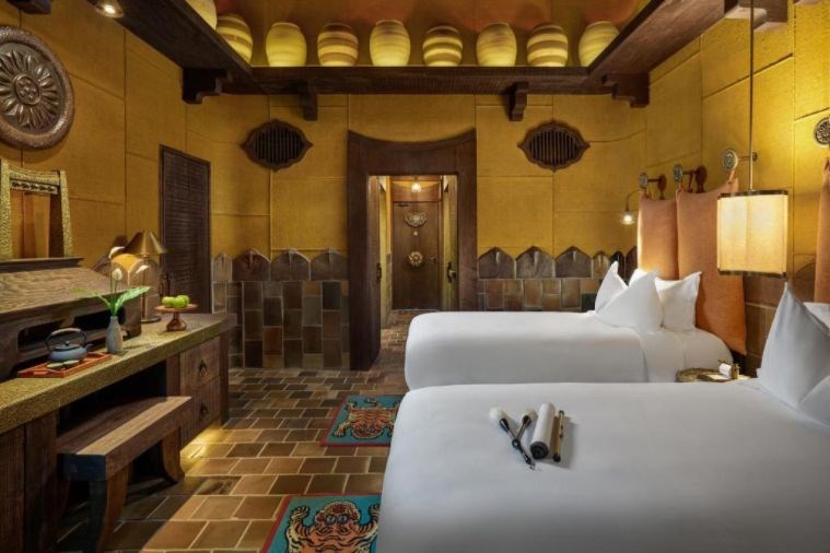 Phòng Junior Suite Twin Nhìn Ra Hồ Bơi