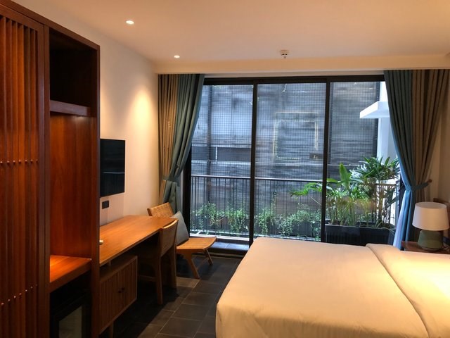 Phòng Deluxe Double With Balcony