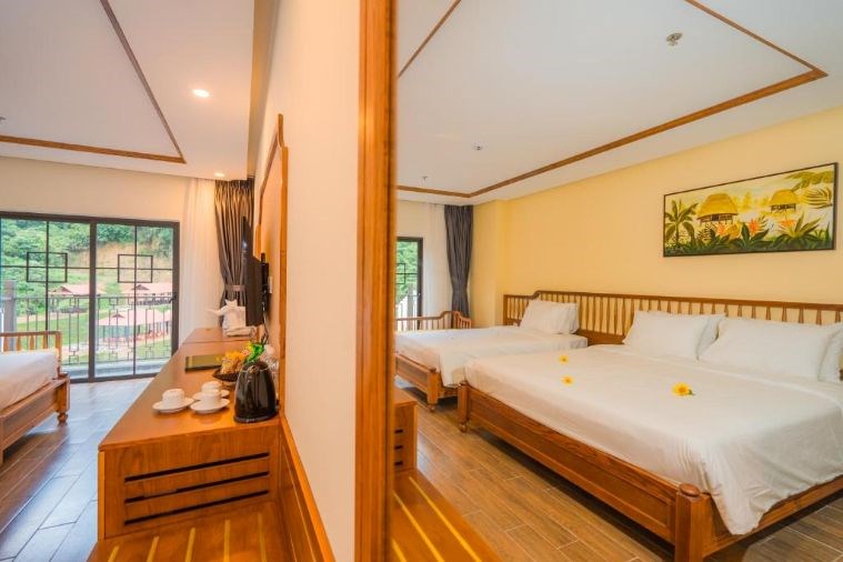 Phòng Suite Family Double + Single