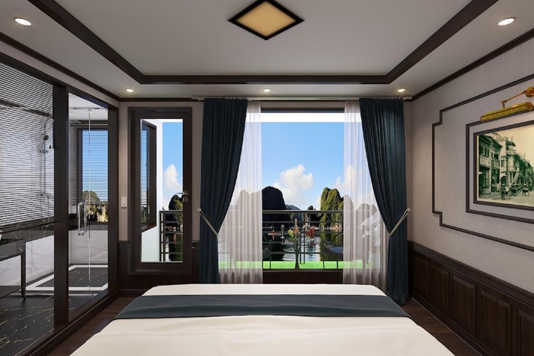 Phòng Cabin Superior Double With Balcony