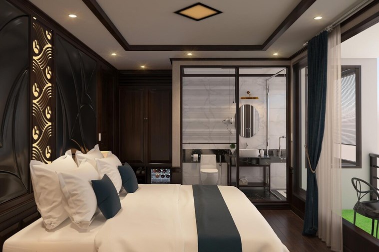 Phòng Cabin Superior Double With Balcony