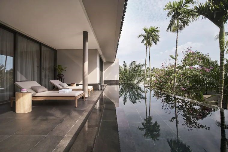 Phòng King Terrace Pool Villa