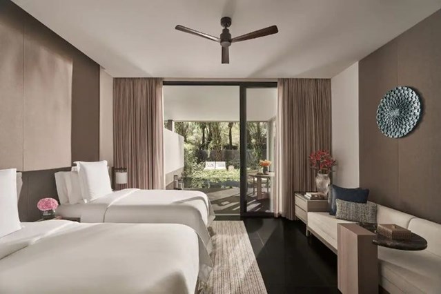 Phòng Twin Garden Pool Suite