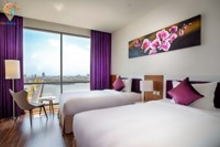 Phòng Deluxe Twin River view