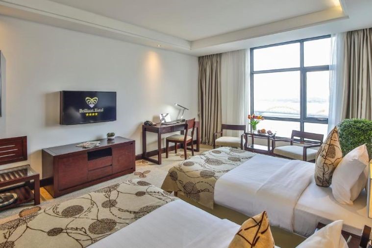 Phòng Deluxe Twin River view