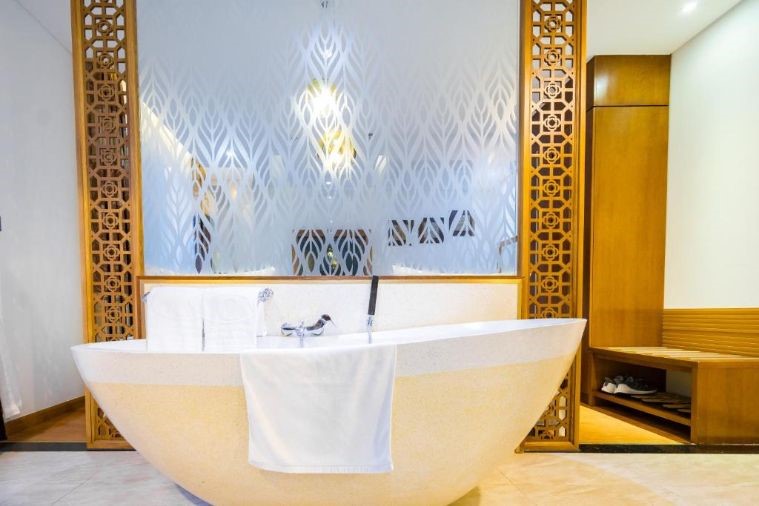 Phòng Deluxe Twin 1 Góc Biển