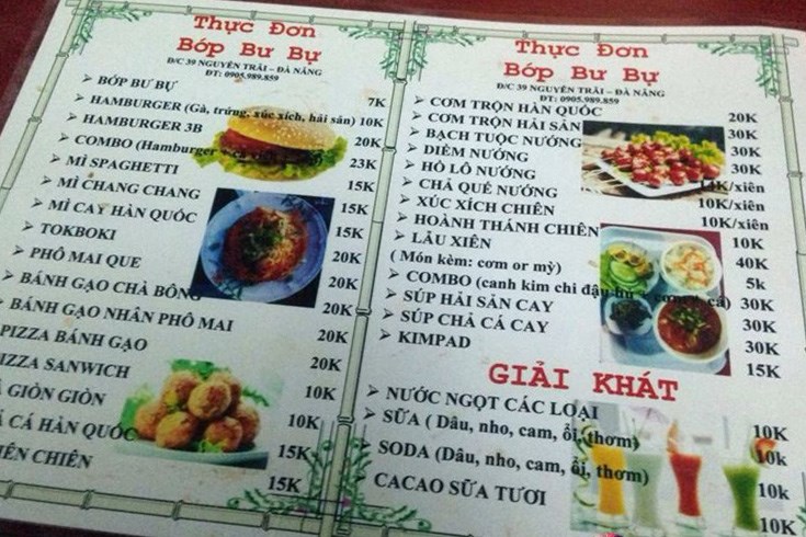 Bớp Bư Bự - Ẩm Thực Hàn Quốc - Đà Nẵng