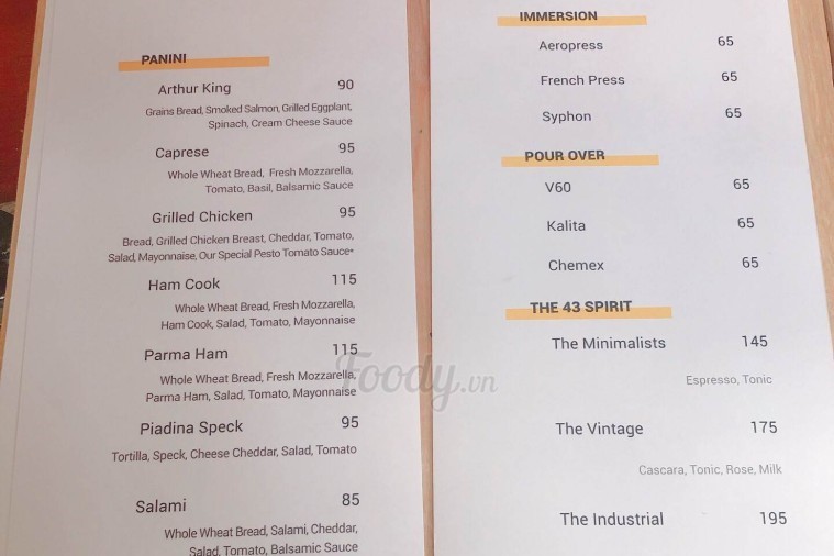 43 Factory Coffee Roaster - Đà Nẵng