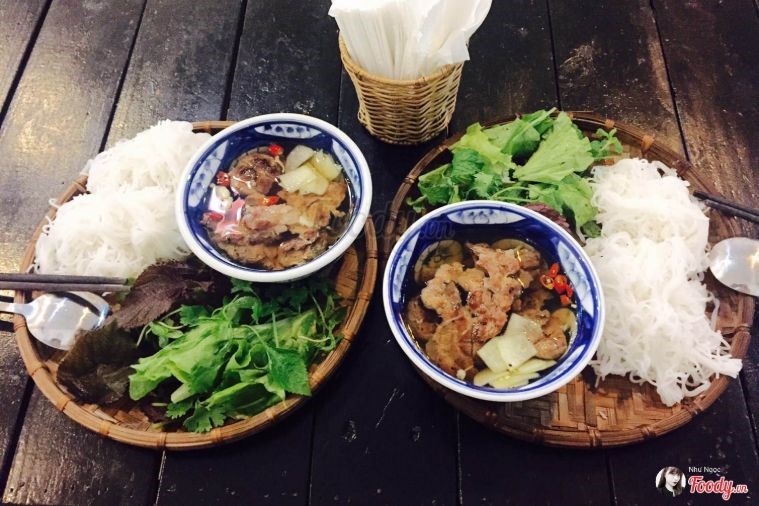 Bún chả Bà Béo - Đà Nẵng